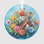 Tortue florale (dos)