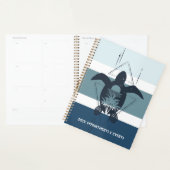 Tortue géométrique moderne Personnalisée (Devant avec enveloppe)