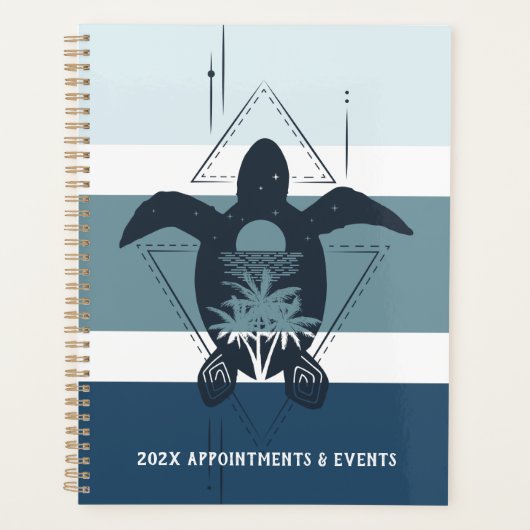 Tortue géométrique moderne Personnalisée (Devant)