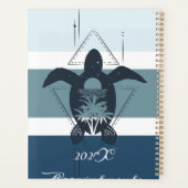 Tortue géométrique moderne Personnalisée (Dos)