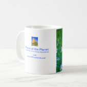 Tortue hawaïenne Mug nature art beauté (Devant gauche)