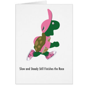 Tortue lente et stable