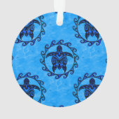 Tortue maorie tribale de Sun (dos)