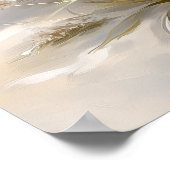 Tortue marine bleue Impression artistique de la pl (Coin)