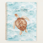 Tortue marine de l'océan (Devant)