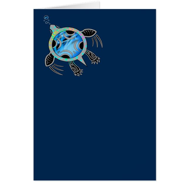 Tortue marine peinte (Devant)