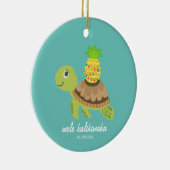 Tortue Mer Mele Kalikimaka Ornement (Droite)