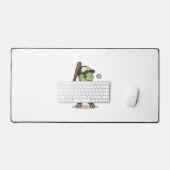 Tortue Mignonne Batteur de Baseball Art Vectoriel (Clavier et souris)