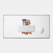 Tortue Patriotique ‘Merica Vintage Vector (Clavier et souris)