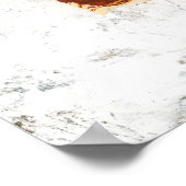 Tortue Poisson Démangé Va Au Marché Poster Poster (Coin)