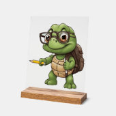 Tortue rentre à l'école (Angle)