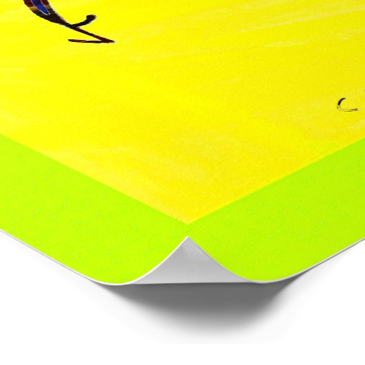 Tortue serpent 18 x 24 affiche (Coin)