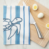 Tortue Serviette de cuisine (Quart Plié)