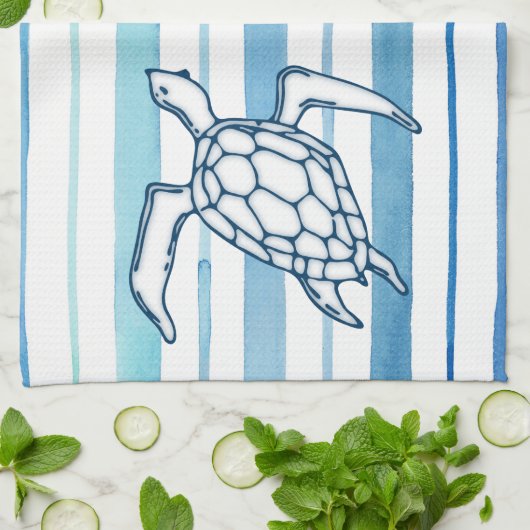 Tortue Serviette de cuisine (Plié)