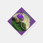 Tortue, serviettes en papier étincelant (Coin)