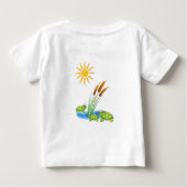 Tortue T-shirt bébé (Dos)