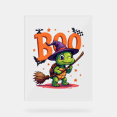 Tortue Tortue Boo Sorcière Trick Ou Traiter Hallow (Recto)