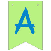 Tortue tortue joyeuse bannière d'anniversaire (Troisième drapeau)