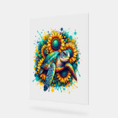 Tortue tournesol (Angle)