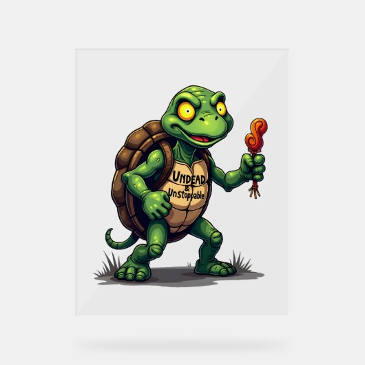 Tortue zombie (Recto)
