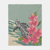 Tortues Aloha Hawaii Avec Couverture Plumeria (Devant)