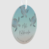 Tortues argentées | Mele Kalikimaka | Photo de fam (devant)