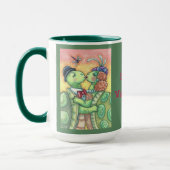 Tortues baisantes VALENTINE COMBO MUG Grn *Personn (Gauche)