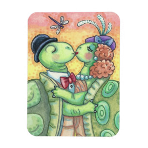 Tortues baisantes VALENTINE MAGNET *Personnaliser