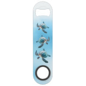 Tortues de mer 3D Océan Thème (Dos)