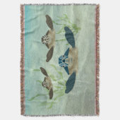 Tortues de mer Lancer la couverture (devant Vertical)