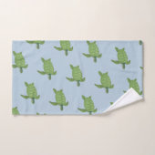 Tortues de mer sur ensemble de serviettes de bain (Serviette à main)