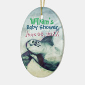 Tortues de mer vertes | Ornement (Gauche)