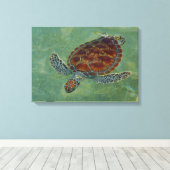 Tortues en toile (Insitu (Plancher de Bois))