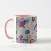 Tortues et cercles Mug (Gauche)