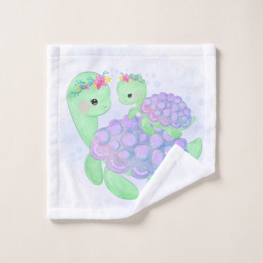 Tortues marines (Gant de toilette)