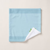 Tortues marines sur serviettes de bain vert menthe (Gant de toilette)