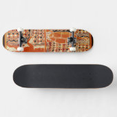Tortuga Maori Tribal Skateboard (Horizontaal)
