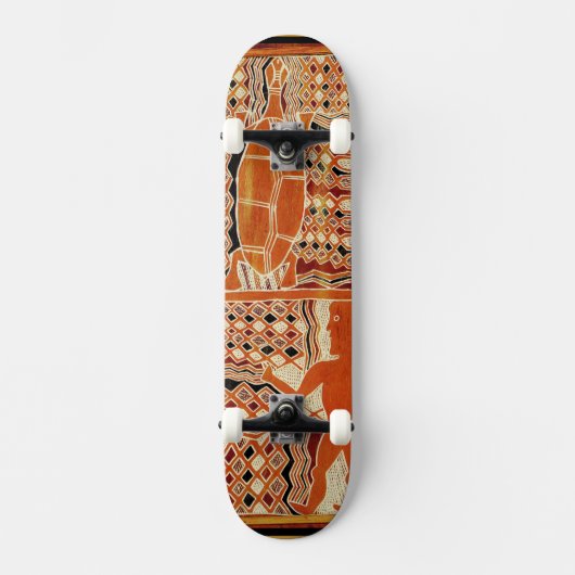 Tortuga Maori Tribal Skateboard (Voorkant)