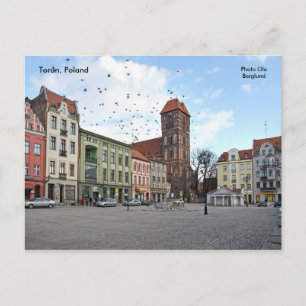 Torun, Polen, Foto Ola Berglund Briefkaart