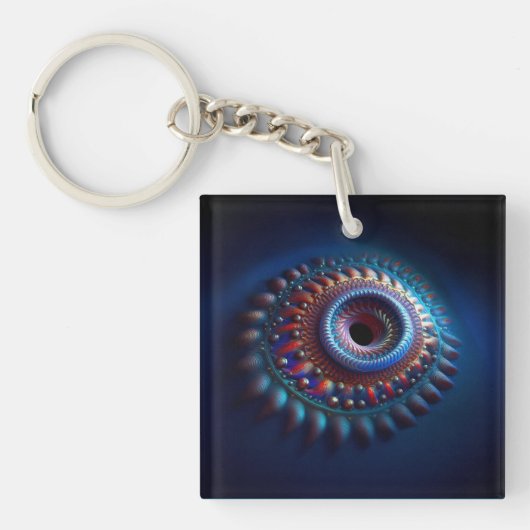 toruswormgat sleutelhanger (voorkant)
