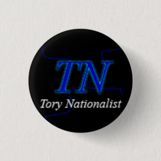 Tory Nationalist Ronde Button 3,2 Cm