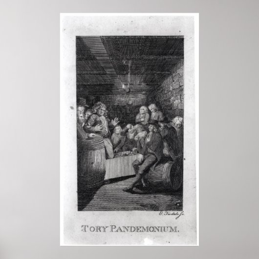 Tory Pandemonium van John Trumbull's Poster (Voorkant)