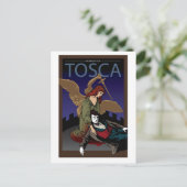 Tosca, Opera Briefkaart (Staand voorkant)