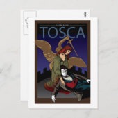 Tosca, Opera Briefkaart (Voorkant / Achterkant)