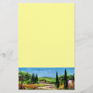 TOSCAANS LANDSCHAP 5 BRIEFPAPIER