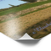 Toscaanse foto's foto afdruk (Hoek)