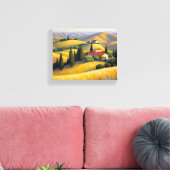 Toscaanse gouden canvas (Insitu (Woonkamer))