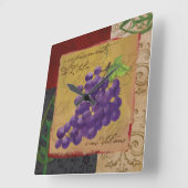 Toscaanse grafietsklok vierkante klok (Hoek)