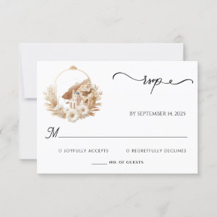 Toscaanse Italiaanse koffie Sorrento Casual bruilo RSVP Kaartje