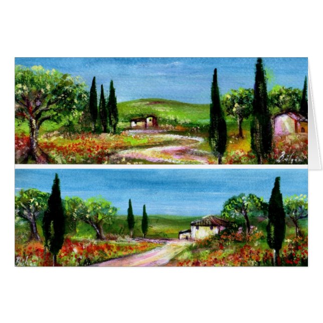 TOSCAANSE LANDSCHAPPEN (Voorkant Horizontaal)